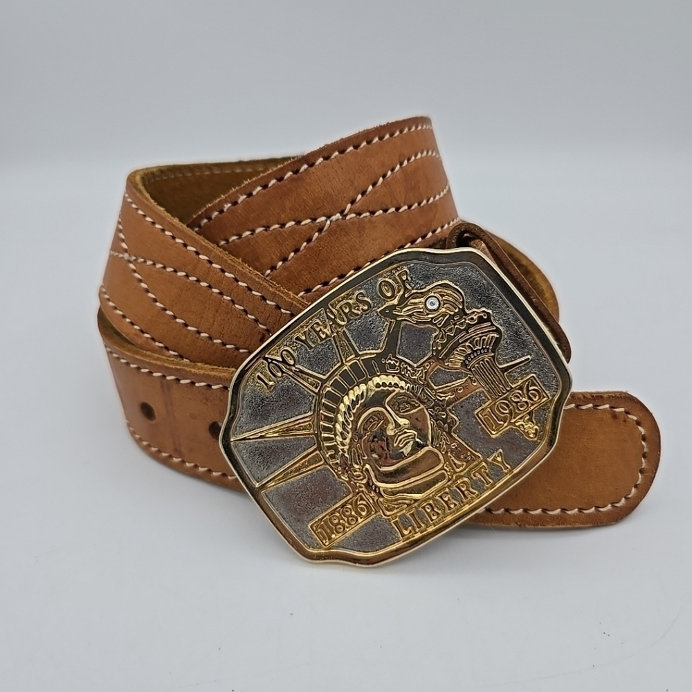 Men's Belt Genuine Leather from Mexico With Buckle Handmade